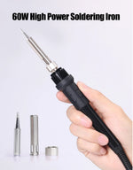WEP 927-II 2 Helping Hands Electric Soldering Iron Station Digital Display 60W Soldering iron Kit Temperature Adjust Welding Too