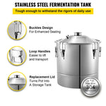 Amocart 20L-70L Alcohol Distiller Machine Beer Brewing Equipment DIY Wine Moonshine Apparatus Dispenser Kit Home Appliance
