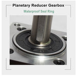 YunDuan Planetary Reducer Nema23 Stepper Motor Reducer Step-down Gearbox Ratio 4:1-100:1 14mm Shaft Less Than 20 arcmin