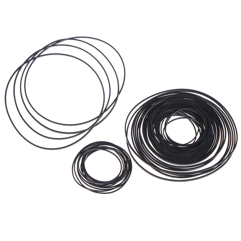 1pack Mix Cassette Tape Replacement Rubber CD DVD Cassette Tape Recorder Turntable Strap Belt For CD-ROM Video Machines