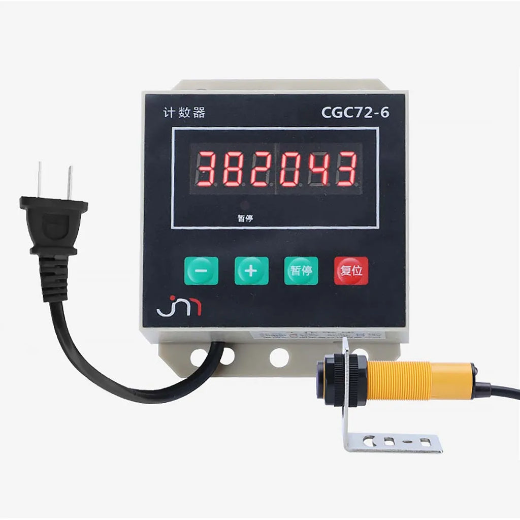 Small Conveyor Belt  with Infrared Induction Counter DC24V Length 550mm Equipment Register Production Line Number Display