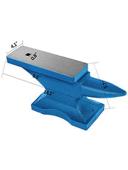 Load image into Gallery viewer, SucceBuy 10-45KG Anvil Blacksmith Forged Metal Work Jewelry Metalsmiths Metal Riveting Flattening Forging Forming Bench Tools - AMOCART
