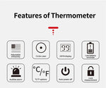 UNI-T Infrared Thermometer UT306S UT306C Non-contact Industrial Laser Digital Temperature Meter Temperature Gun Tester -50-500