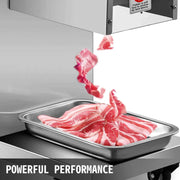Load image into Gallery viewer, Amocart 500Kg/H Electric Meat Slicer 750W Commercial Meat Cutter 3mm Stainless Steel Blades Food Cutting Slicing Machine
