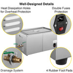 Amocart 1.3L 2L 3L 6L 10L 15L 22L 30L Ultrasonic Cleaner Lave-Dishes Portable Heated Washing Machine Ultrasound Home Appliances