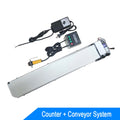 Small Conveyor Belt  with Infrared Induction Counter DC24V Length 550mm Equipment Register Production Line Number Display