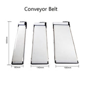 Load image into Gallery viewer, Small Conveyor Belt  with Infrared Induction Counter DC24V Length 550mm Equipment Register Production Line Number Display
