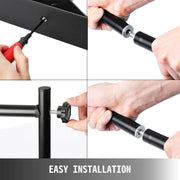 Load image into Gallery viewer, SucceBuy 3x2.4M Backdrop Background Stand Adjustable Telescopic Backdrop Banner Stand for Photocall Video Wedding Event Party
