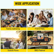 Load image into Gallery viewer, Amocart 2in1 Electric BBQ Pan Grill Hot Pot Multifunction Home Portable Smokeless Nonstick Detachable Hot Pot Barbecue Plate
