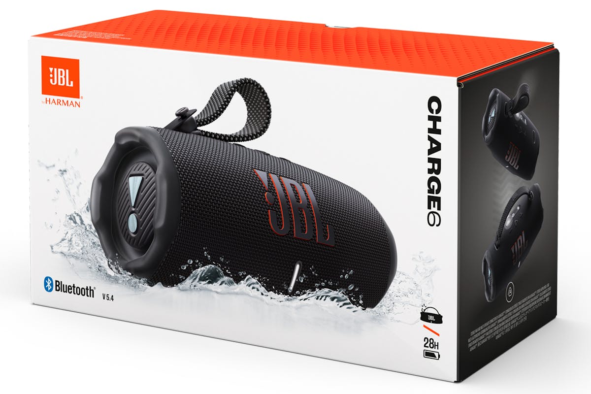 JBL Charge 6 Portable Bluetooth Speaker | Black