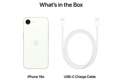 iPhone 16e | 5G | 256GB | White