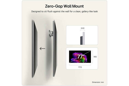 LG G6 77" OLED Evo AI 4K Smart TV (2026) | OLED77G64LW.AEI
