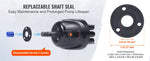 SucceBuy Hydraulic Outboard Steering Kit 90HP/150HP/300HP & Helm Pump and 24FT/26Ft Hose for Single Station Single-Engine Boats