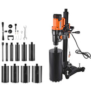 Charger l'image dans la visionneuse de galerie, SucceBuy Support de foreuse à carotter diamantée pour forage à sec et humide avec forets filetés UNC1 1/4-7 pour béton
