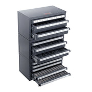 Load image into Gallery viewer, Amocart Drill Bit Dispenser Cabinet 3 Pieces Three-Drawer 1/16" to 1/2" &amp; Letter Sizes A to Z Five-Drawer Drill Bit Organizer
