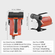 Load image into Gallery viewer, Amocart Fuel Transfer Pump 12V DC 5GPM / 8GPM / 12GPM Portable Type Electric Diesel Transfer Pump for Diesel Methanol Blends
