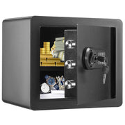 Load image into Gallery viewer, Amocart 1.2/0.5 Cubbic Fit Electronic Safe Deposit Safe Box W/ Digital Access &amp; Override Keys for Money Gun Jewelry Document
