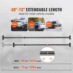 SucceBuy Cargo Bar Truck Bed Bar Adjustable from 40"-73" Heavy-duty Steel Cargo Stabilizer Bar with 220 lbs Capacity for Pickup