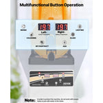 Succebuy 15L Commercial Frozen Drink Maker Single Tank Slushy Machine,Slushie Maker for Home Party Restaurants Cafe Bars
