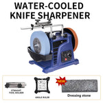 Low-speed water-cooled sharpener for household small woodworking tools, engraving knives, chisels, electric desktop sharpeners