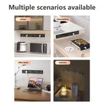 Wall power rail socket, kitchen aluminum expansion socket 40cm 50cm, built-in socket on countertop