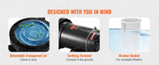 Load image into Gallery viewer, Amocart Swimming Pool Pump 1.5HP / 2.0HP Single Speed Pumps for Above Ground Pool with Strainer Filter Basket ETL Certification

