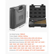 Load image into Gallery viewer, Amocart Bolt Extractor Kit Impact Bolt &amp; Nut Remover Set with Pin Punch Solid Storage Case Cr-Mo Steel for Removing Damaged
