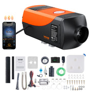 Load image into Gallery viewer, SucceBuy Car Heater 2/5/8KW Diesel Air Heater 12V With Remote Control Low Noise for Truck RV Trailer Air Diesel Parking Heater - AMOCART
