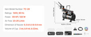 Load image into Gallery viewer, SucceBuy Airbrush Kit Air Brush Kit with Air Compressor and Tank 1 Dual-Action Airbrush with 1 Tip for Cake Decorating Nail Art
