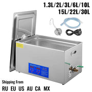 Load image into Gallery viewer, Amocart 1.3L 2L 3L 6L 10L 15L 22L 30L Ultrasonic Cleaner Lave-Dishes Portable Washing Machine Ultrasound Home Clean Appliances

