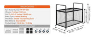 Load image into Gallery viewer, Amocart Rolling Sports Ball Storage Cart Sport Equipment for Indoor Outdoor Steel Storage Rack for Garages Gym and Schools
