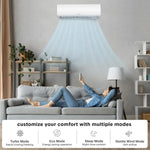 18,000 BTU Mini Split AC & Heating System, 230V Indoor & Outdoor Wall-Mounted Units with WiFi, Installation Kit, Custom