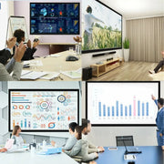 Bild in Galerie-Viewer laden, SucceBuy Projector Screen 92 100 110 120 130 135 155in Aluminum Fixed Frame 16:9 4K HD Home Cinema Theater WallMountable Display
