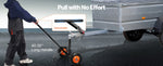 SucceBuy 600lbs Tongue Trailer Dolly with 16.5in-22in Adjustable Height & 1-7/8 in Hitch Ball Steel Boat Mover Moving Car Rvs