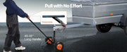 Load image into Gallery viewer, Amocart 600lbs Tongue Trailer Dolly with 16.5in-22in Adjustable Height &amp; 1-7/8 in Hitch Ball Steel Boat Mover Moving Car Rvs
