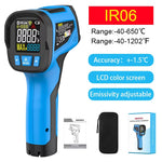 -50 to 800 Degree Mestek Digital Infrared Thermometer Laser Temperature Meter Non-contact Pyrometer Hygrometer IR Thermometer