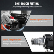 Load image into Gallery viewer, SucceBuy 3200W 750RPM Wet/Dry Diamond Core Drill Machine Concrete Drill Rig Stand Industrial Wet Electric Core Drilling Machine
