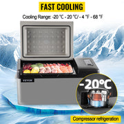 Load image into Gallery viewer, SucceBuy 15L - 55L Car Refrigerator Mini Fridge Freezer Portable Compressor Cooler DC 110-240V Ice Box for Camping RV Travel

