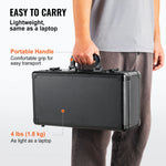 Amocart Graded Card Storage Box 4 Slots or 5Slots with Key Lock or Coded Lock Foam Dividers for 96/108/120/162 PSA Graded Cards
