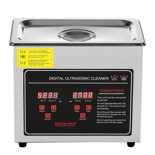 SucceBuy 2L 3L 6L 10L 22L 30L Ultrasonic Cleaner Stainless Steel Portable Heated Cleaning Washing Machine Ultrasound Appliance