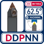 Load image into Gallery viewer, BB DNMG Insert MDPNN MDJNR MDQNR DNMG150404 External Lathe Turning Tool Holder Right Left Cutting Metal Steel 1616 2020 2525
