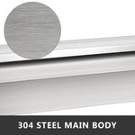 SucceBuy Waterfall Pool Fountain Stainless Steel Pipe Connector Spillway Garden Outdoor Pond Rectangular Swimming Pool Fountain