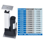 DHLA1300-A2 DC12V linear actuator 100MM~1000MM stroke 15kg/30kg/40kg/80kg load 10mm/s~66mm/s 30W electric lifting motor