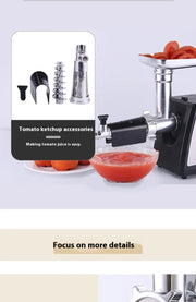 Bild in Galerie-Viewer laden, Amocart Electric Meat Mincer Chopper Heavy Duty Food Processors Kitchen Appliances Commercial Grinder Machine
