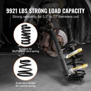 Load image into Gallery viewer, Amocart Strut Spring Compressor Macpherson Strut Spring Compressor Kit Interchangeable Fork Strut Coil Extractor Remover Tool
