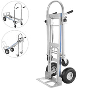 Load image into Gallery viewer, SucceBuy Camion à main pliable en aluminium 3 en 1, chariot à chariot, poids maximum de 1000 lb, 350 k
