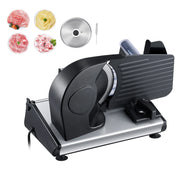 Load image into Gallery viewer, SucceBuy Meat Slicer Electric Deli Food Slicer Meat Cutter with two Premium SUS420 Blades for Meat Cheese Home Use - AMOCART

