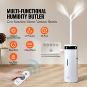 Charger l'image dans la visionneuse de galerie, Amocart Humidifier for Home Large Room Commercial Humidifier for Whole House 16L Water Tank 12h Timer Auto Shut-Off Greenhouse
