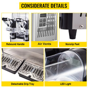 Load image into Gallery viewer, Amocart 3/6L Jar Commercial Slushie Machine Slush Maker Frozen Drink Dispenser Ice-Cool Juice Smoothie Granita Vending Machine
