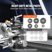 Charger l'image dans la visionneuse de galerie, SucceBuy 750W Metal Lathe Machine Brushless 8.3"x29.5" / 210mm*736mm 50-2500RPM Continuously Variable, DIY Metal Working Turning

